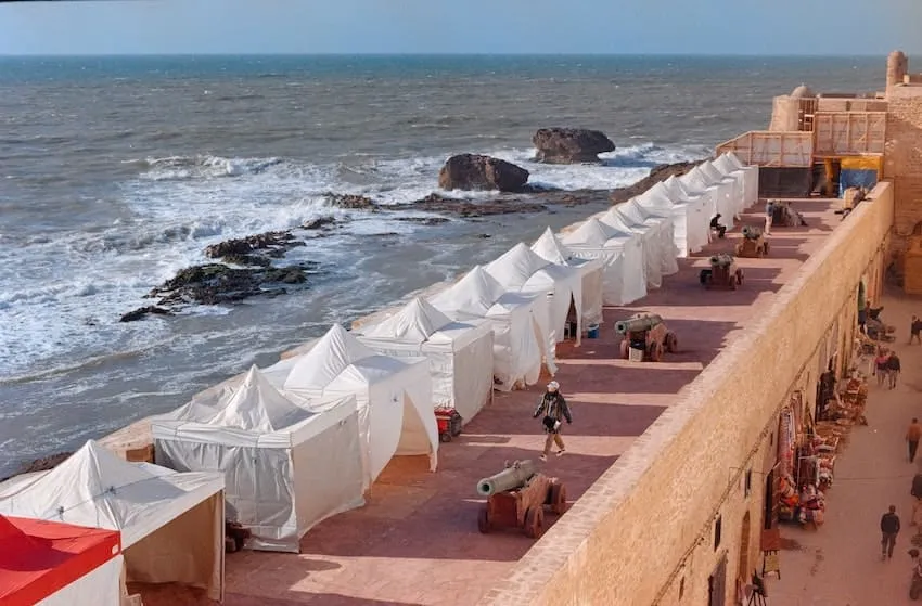 Les remparts à Essaouira